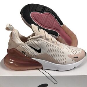 Size 7.5 Nike Air Max 270 Running Light Soft Pink /Pink Oxford / White NEW Shoe